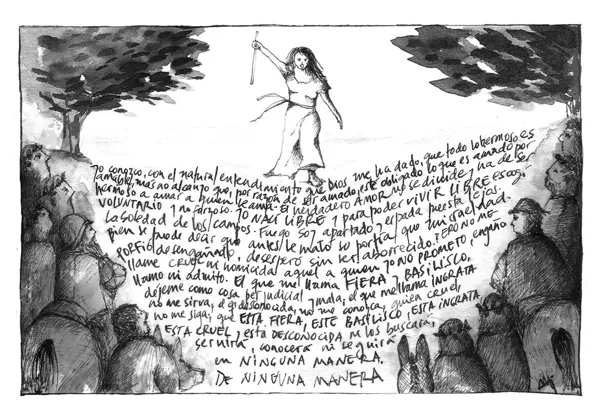 I-Cap. 14. “Yo nací libre y para poder vivir libre escogí la soledad de los campos”.